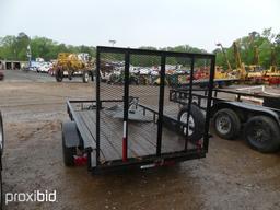 BUMPER PULL TRAILER W/RAMP