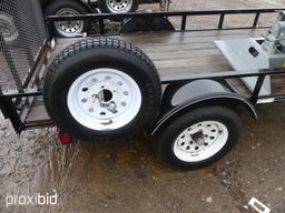 BUMPER PULL TRAILER W/RAMP