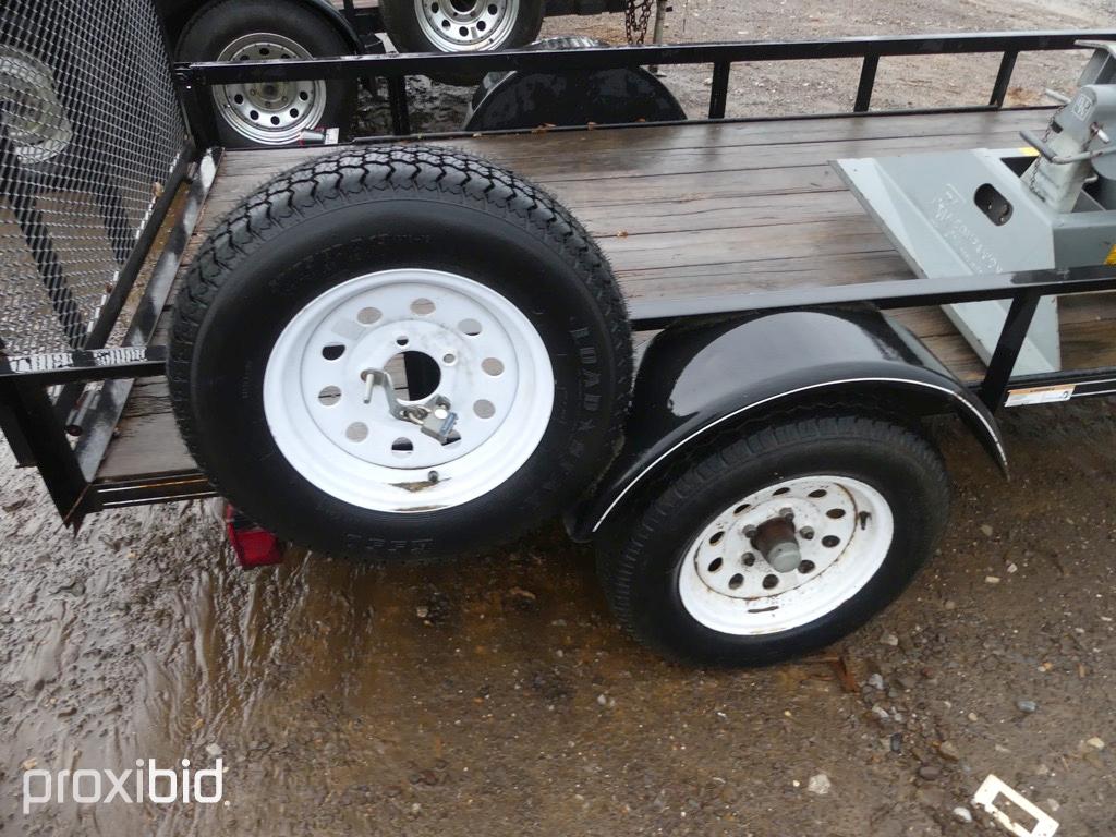 BUMPER PULL TRAILER W/RAMP