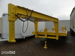 1978 KING GOOSENECK FLATBED TRAILER