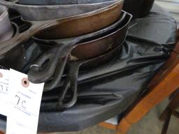 CAST IRON SKILLETS