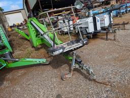 NIFTY TM40S MANLIFT ON TRAILER