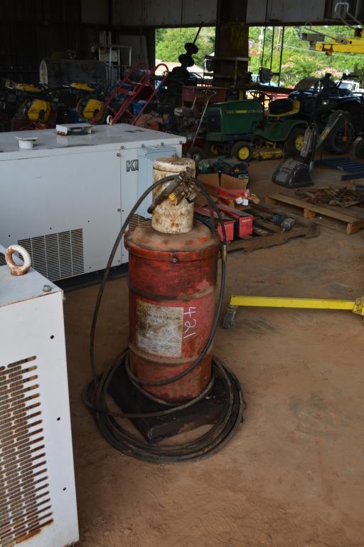 GREASE BARREL PUMP