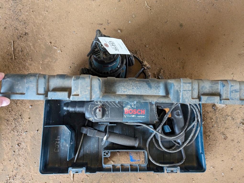 BOSCH BULLDOG DRILL & ROUTER