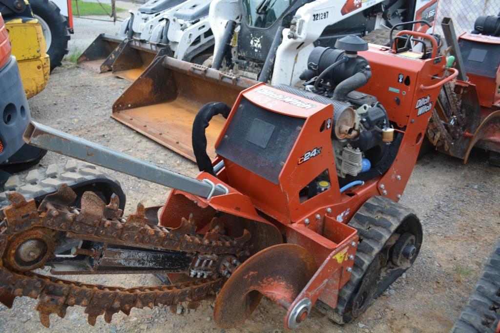 2019 DITCHWITCH C24X WALK BEHIND TRENCHER