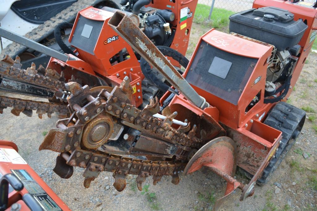 2018 DITCHWITCH C16X WALK BEHIND TRENCHER