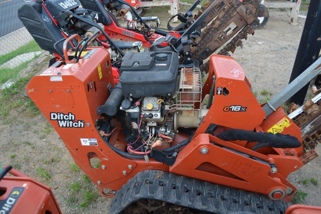 2018 DITCHWITCH C16X WALK BEHIND TRENCHER