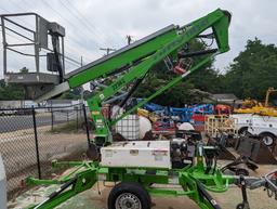 NIFTY TM34T MANLIFT ON TRAILER