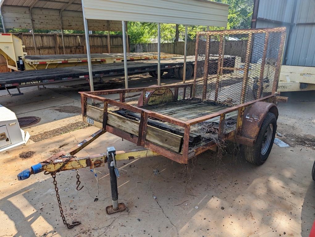 BUMPER TRAILER 5X8 W/TAILGATE