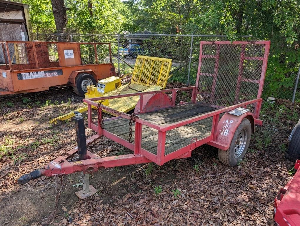 2014 BUMPER TRAILER W/TAILGATE