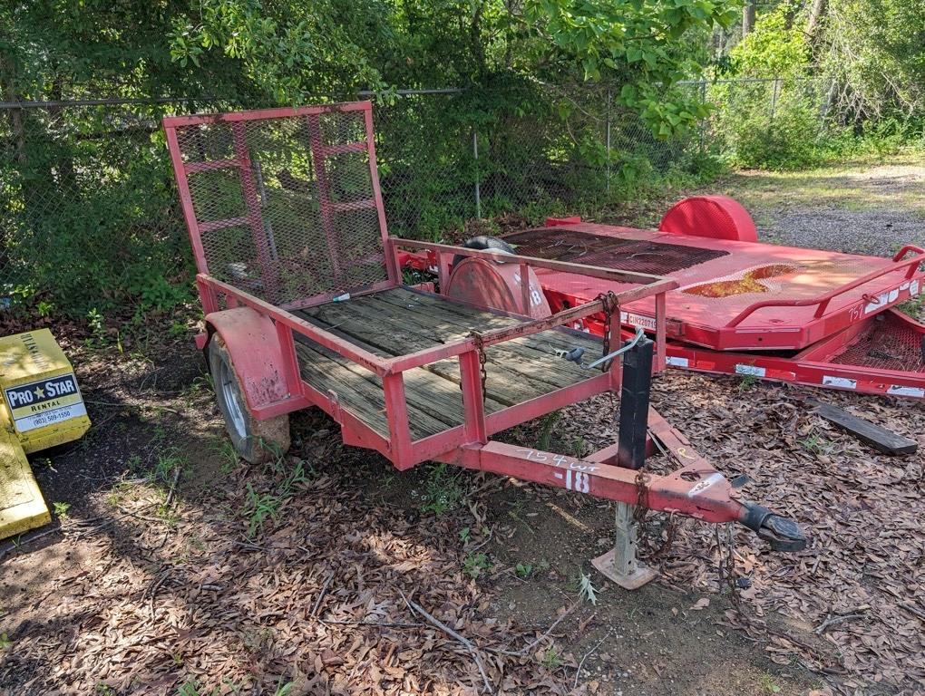 2014 BUMPER TRAILER W/TAILGATE