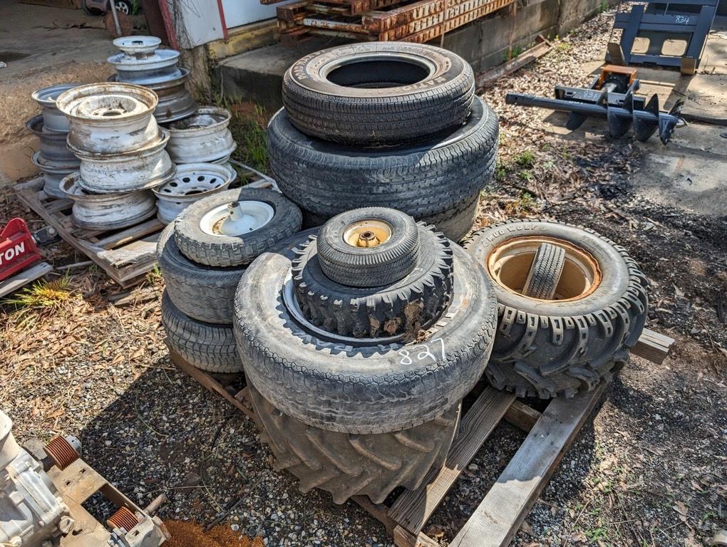 PALLET OF TIRES