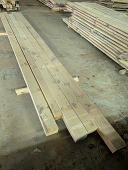 5 WOODEN POSTS 14 FT LONG