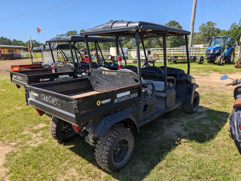 4 SEATER CARRYALL CLUB CAR 1700 SIDE BY SIDE