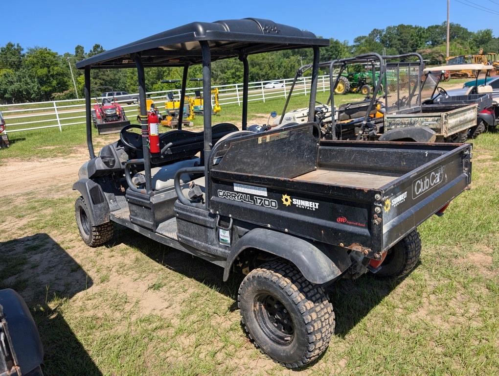 4 SEATER CARRYALL CLUB CAR 1700 SIDE BY SIDE