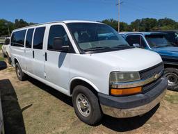 2004 CHEVY 3500 EXPRESS 15 PASSENGER VAN, 185K