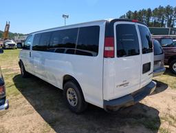 2004 CHEVY 3500 EXPRESS 15 PASSENGER VAN, 185K