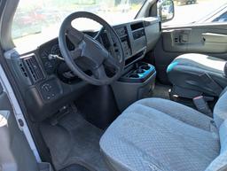2004 CHEVY 3500 EXPRESS 15 PASSENGER VAN, 185K