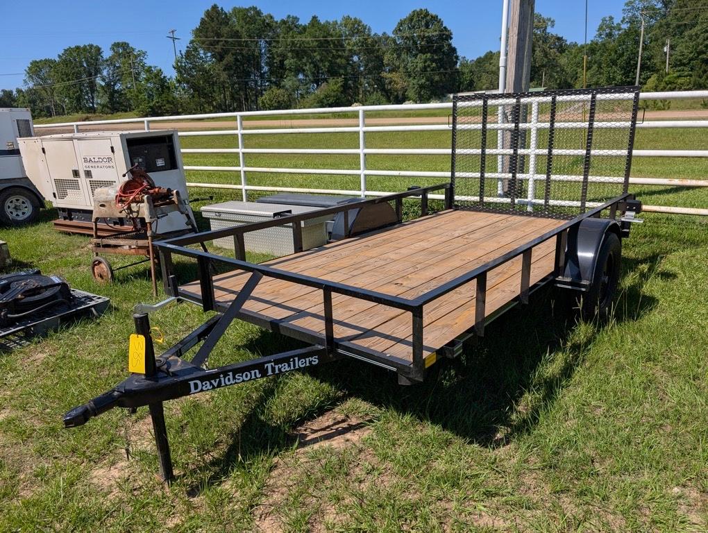 2025 DAVIDSON BUMPER 6X12 TRAILER