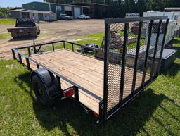 2025 DAVIDSON BUMPER 6X12 TRAILER