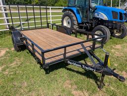 2025 DAVIDSON BUMPER 6X12 TRAILER