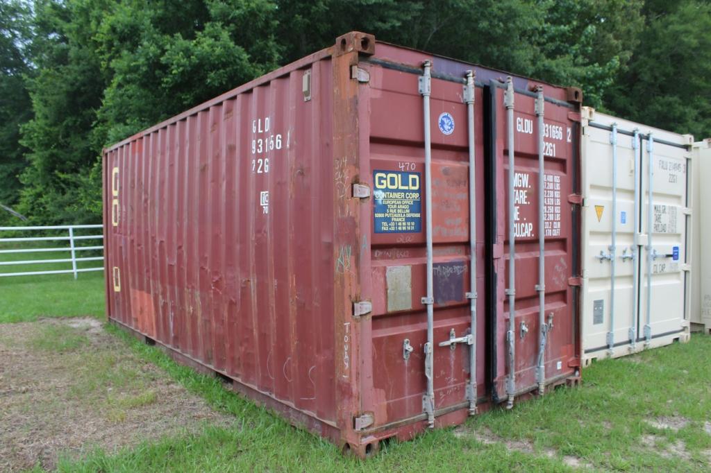 20FT METAL STORAGE CONTAINER