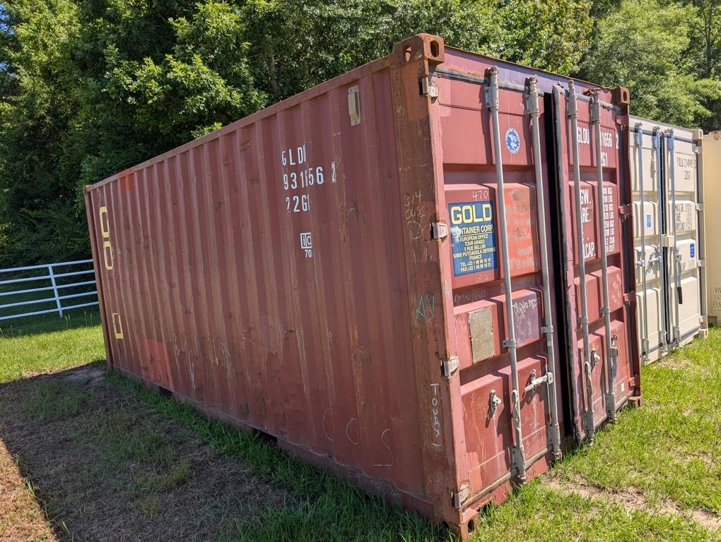 20FT METAL STORAGE CONTAINER