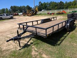 2025 DAVIDSON 83IN X 18FT BUMPER TRAILER W/ MSO,