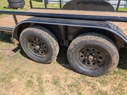 2025 DAVIDSON 83IN X 18FT BUMPER TRAILER W/ MSO,