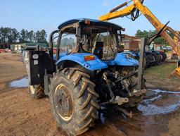 NEW HOLLAND TS115A TRACTOR, CAB, 4X4, 3PH