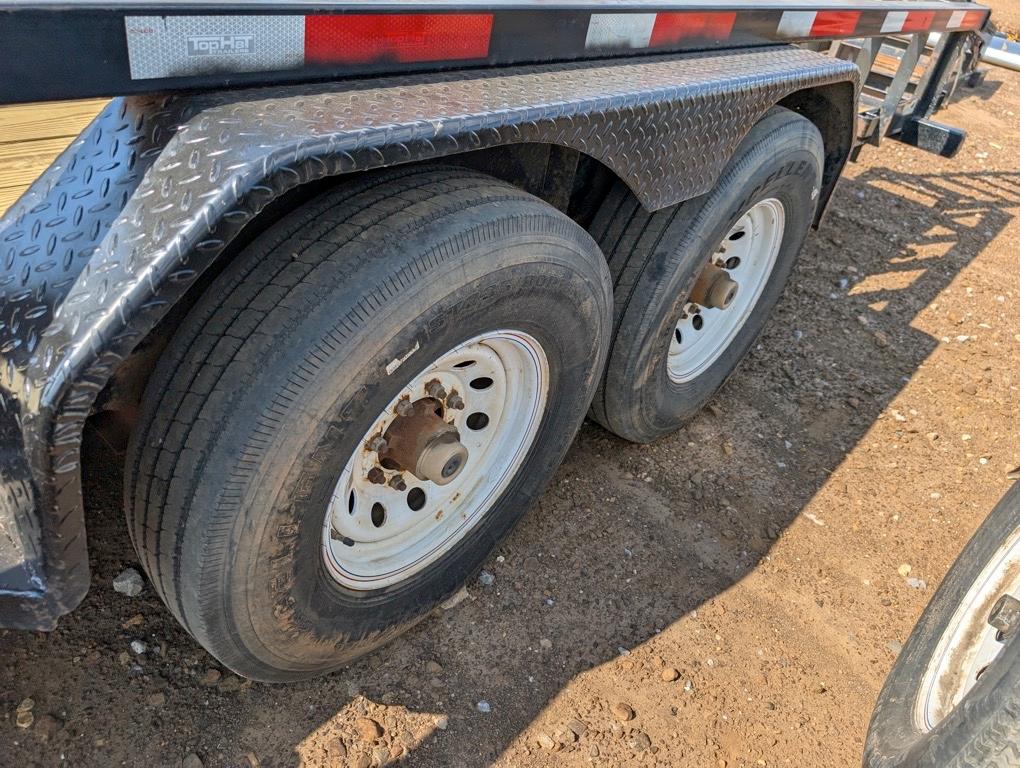 2017 TOP HAT BUMPER UTILITY TRAILER