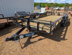 2017 TOP HAT BUMPER UTILITY TRAILER