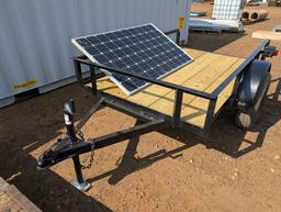 2025 HM 5X8 BUMPER TRAILER W/TITLE