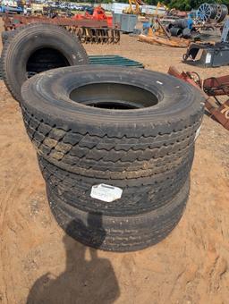 3 MICHELIN 315/80 R 22.5 TIRES