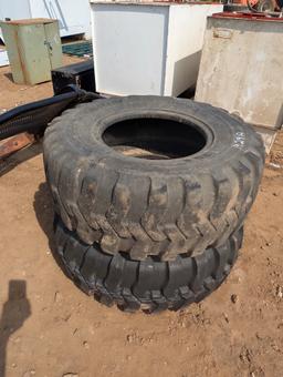 2 CONTINENTAL 36.5 70R18 TIRES & RIMS