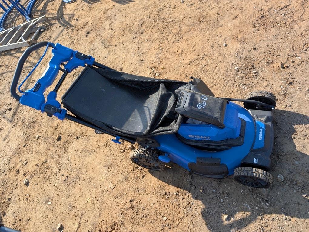 NEW KOBALT ELECTRIC LAWNMOWER