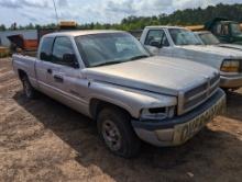 2001 DODGE 1500 TRUCK EXT CAB, AUTO, NON RUNNING