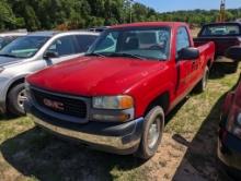 ‘99 GMC PICKUP, 4WD, AUTO, 147,502 MILES, W/ TITLE