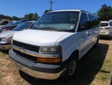 2004 CHEVY 3500 EXPRESS 15 PASSENGER VAN, 185K