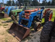 KUBOTA M4050 TRACTOR W/ GREAT BEND, 5841 HOURS