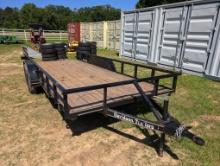 2025 DAVIDSON 83IN X 18FT BUMPER TRAILER W/ MSO,