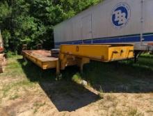 1981 KENCO LOWBOY TRAILER