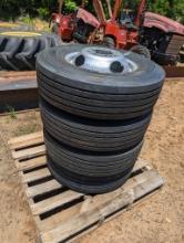 (4) NEW ST 235/80R16 TIRES