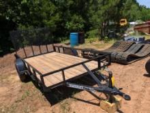 2025 STAGECOACH 6X12 BUMPER TRAILER