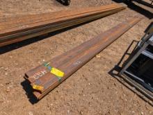 STACK OF SQUARE TUBING, 20FT LONG