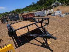 NEW 2025 14FT STAGE COACH BUMPER PULL TRAILER