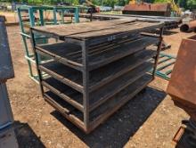 METAL ROLLING RACK