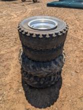 (4) FOUR WHEELER TIRES