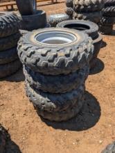 (4) FOUR WHEELER TIRES