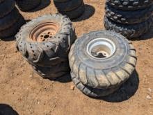 (4) FOUR WHEELER TIRES
